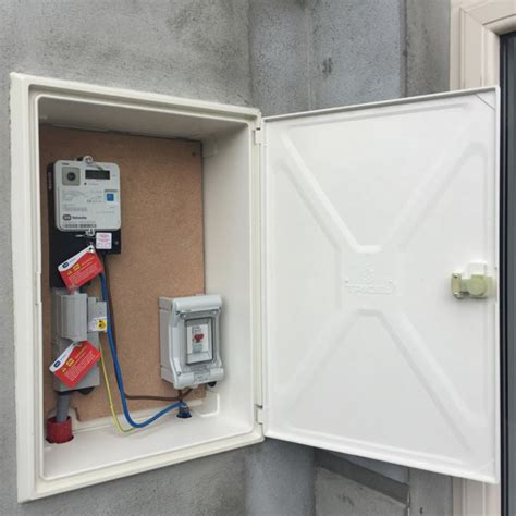 how to open a electrical meter box|external electric meter box door.